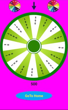 Spin wheel game - Screenshot 4