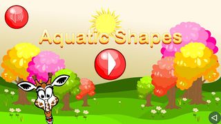 Aquatic Shapes -Kids Game - Screenshot 1