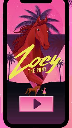 Zoey the Pony - a Horse Runner - Screenshot 1