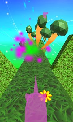 Rainbow Unicorn Adventure Run - Screenshot 4