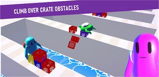 Crates Race 3D- Runner race ga - Screenshot 2
