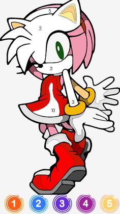 Soni Color By Number Cartoon - Screenshot 4