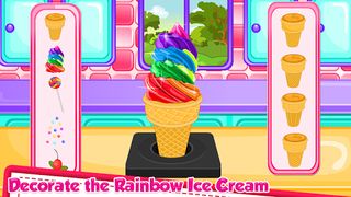 Rainbow Ice Cream Cooking - Screenshot 1
