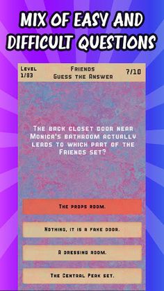 Friends Trivia Quiz - Screenshot 4