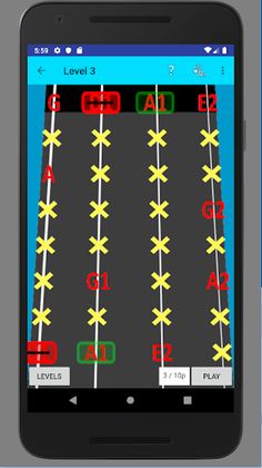 Musical Pitch Game Violin - Screenshot 4