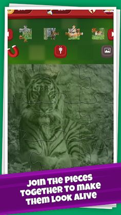 Animals Jigsaw Puzzle Game App - Screenshot 1