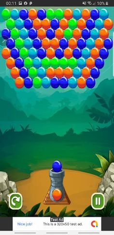 Jungle Bubble Shooter - Screenshot 1