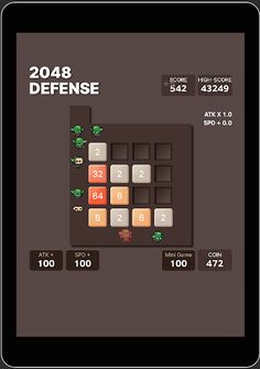 2048 Defense - Screenshot 4