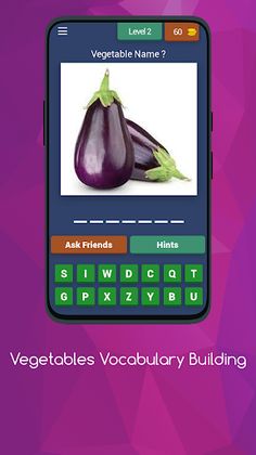 Vegetables Vocabulary Building - Screenshot 3