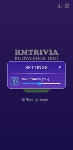 RMTrivia - Knowledge Test - Screenshot 3