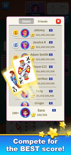King of Belote Card Game - Screenshot 3