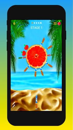Fruity hit - Throw Knife game - Screenshot 1