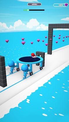 Moving Trampoline! - Screenshot 4