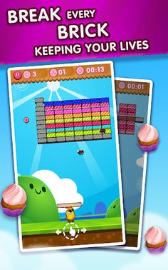 Super Cookie Brick Breaker - Screenshot 2