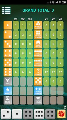 Triple Yatzy - Screenshot 2