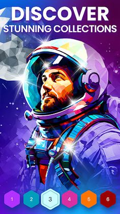 Polygon - Art Coloring Book - Screenshot 2