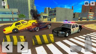 Police Chase Car Highway Speed - Screenshot 1