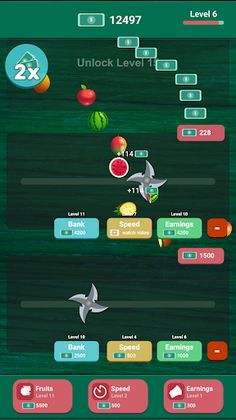 Idle Fruit Cut Simulator - Screenshot 1