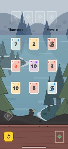 Mystic Cats: Magic Solitaire - Screenshot 2