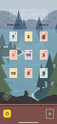 Mystic Cats: Magic Solitaire - Screenshot 2
