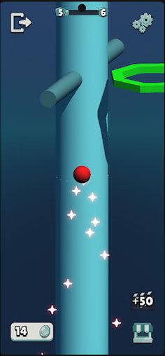 The Ball is Rising 3D - Screenshot 1