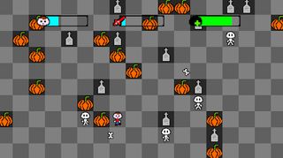 Spooky scary battle - Screenshot 2