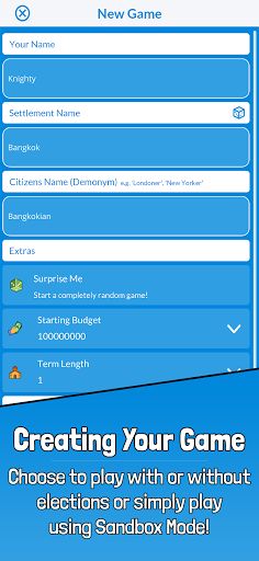 SimMayor - Mayor Simulator - Screenshot 1