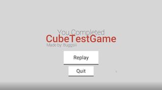 CubeTestGame - Screenshot 3