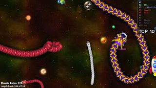 Space Worm Trail Online - Screenshot 1