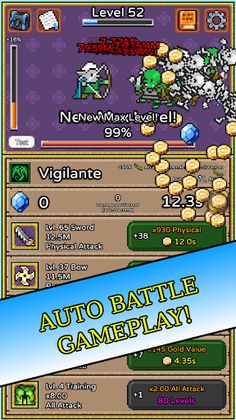 Simple RPG - Idle Tap Adventur - Screenshot 2