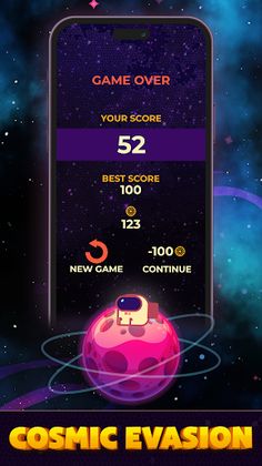 Cosmic Evasion - Screenshot 1