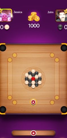 carrom pool carrom board game - Screenshot 2