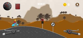 Primavera - scooter moto race - Screenshot 1