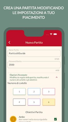 Tombola Online - Screenshot 3