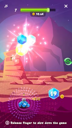 Crystal Blast | Asteroid Blast - Screenshot 1