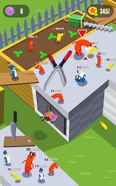 Sausage Wars.io - Screenshot 3