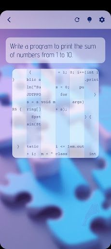 FBP: Java - Decode The Puzzle - Screenshot 2