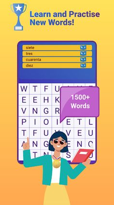 Prof. Spanish Word Hunt - Screenshot 2