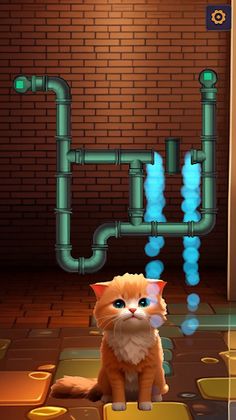 Pipe Line Puzzle - Catotopia - Screenshot 1