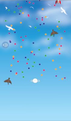 Tap Color Bird: Sky Roller Bal - Screenshot 3