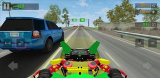 Real Drag racing Traffic rider - Screenshot 1