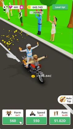 Motorcycle Parade - Screenshot 1