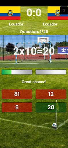Multiplication table. - Screenshot 4