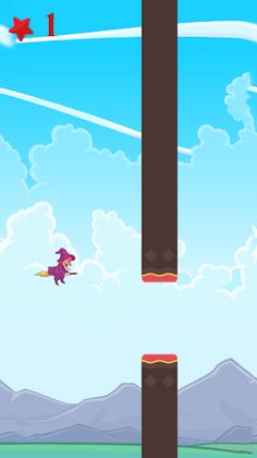Flappy Witch - Screenshot 1