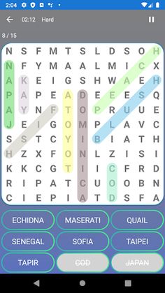 FIND WORDS - OFFLINE WORD SEEK - Screenshot 2