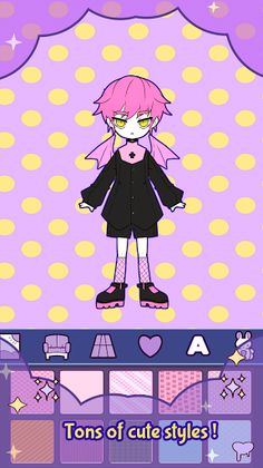 BatDoll monster boy maker game - Screenshot 1