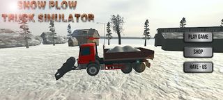 Snow Plow Truck Simulator - Screenshot 1