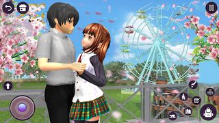 High School Girl Life Games 3D - Screenshot 1