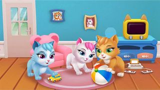 Cute Kitten - 3D Virtual Pet - Screenshot 1