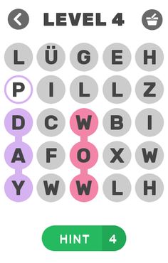 Puzzle Words English - Screenshot 4